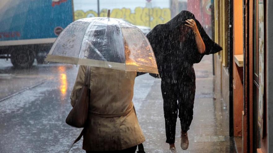 La DANA llega unida a fuertes lluvias y un descenso de las temperaturas