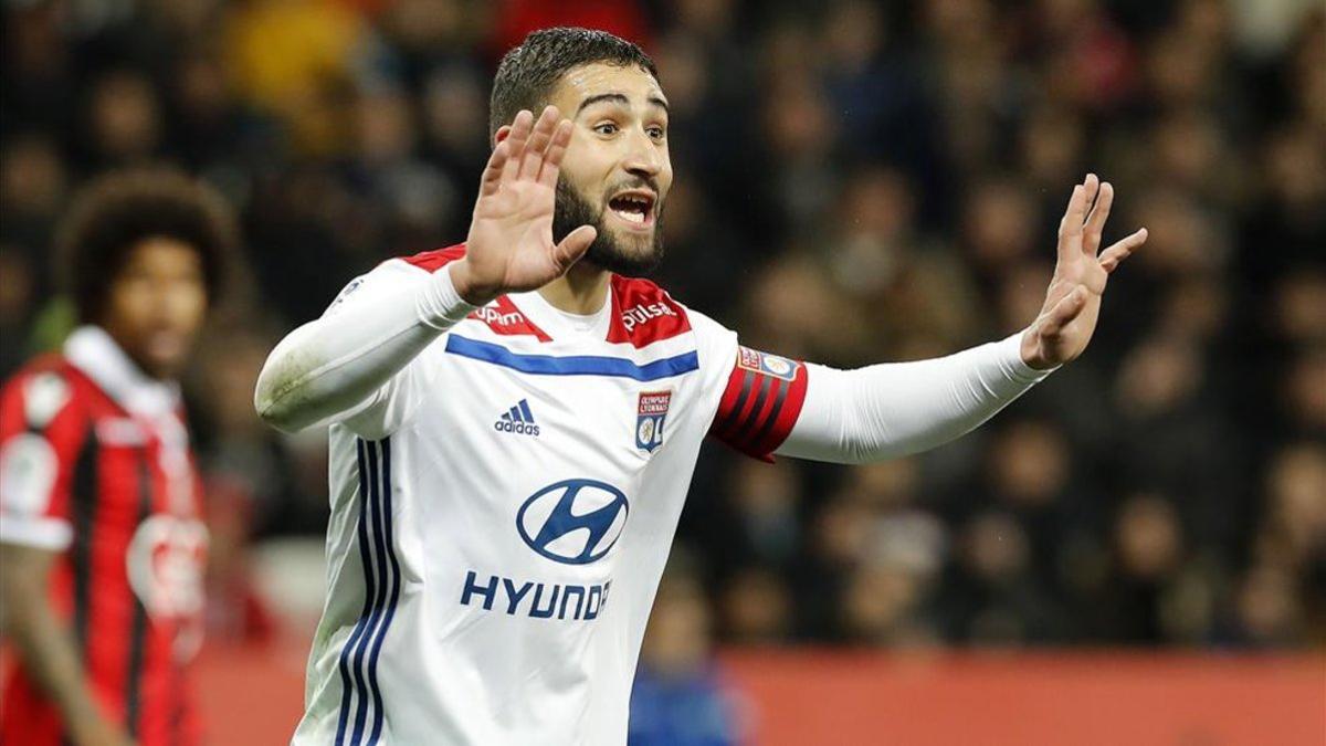 Fekir podría empezar desde el banquillo ante el Guingamp