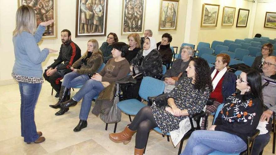 Un momento del acto celebrado ayer en el Museo Torres. // Santos Álvarez