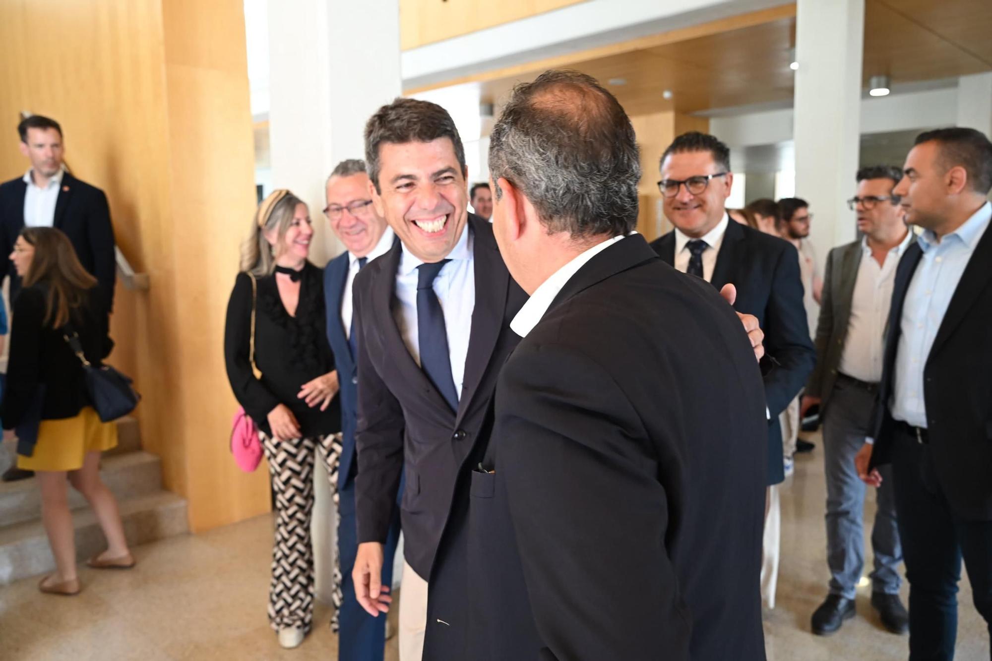 Carlos Mazón celebra el Día de Europa en Benidorm