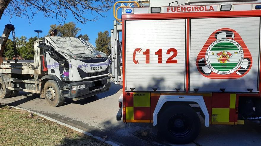 Imagen de archivo de una intervención de los bomberos de Fuengirola