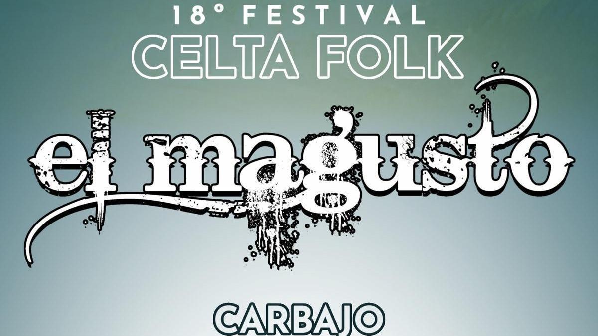 Cartel del XVIII Festival Magusto en Carbajo.