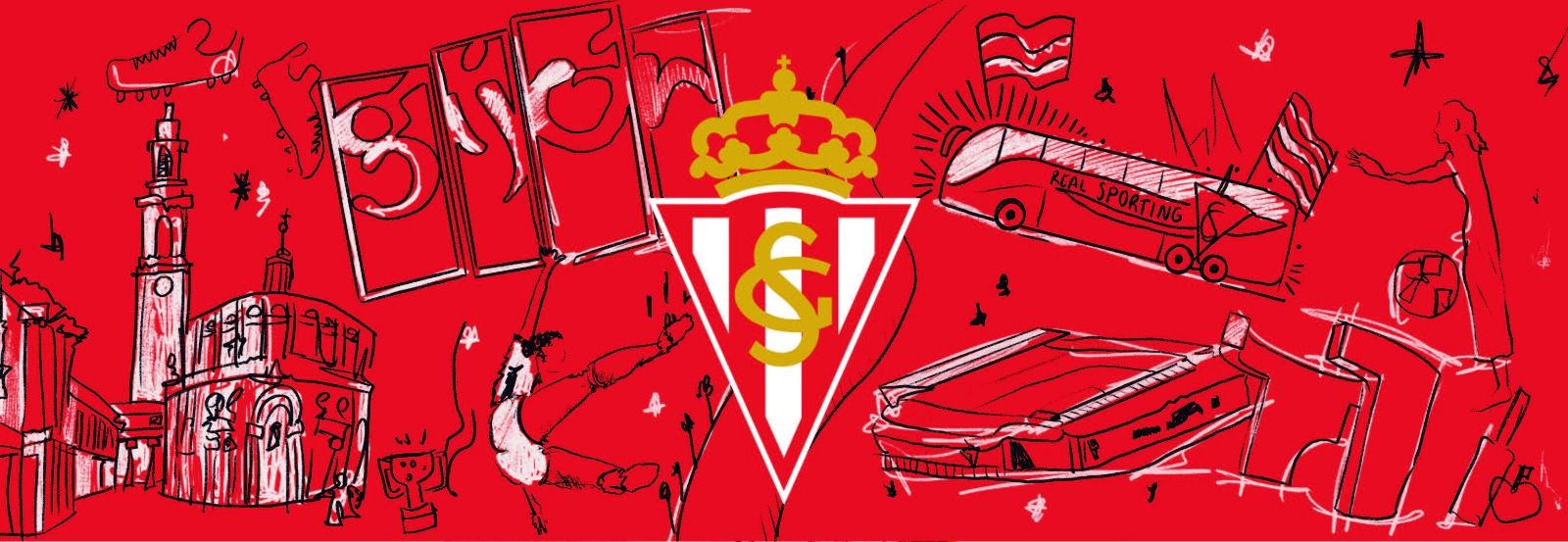 El diseño del nuevo brazalete del Sporting