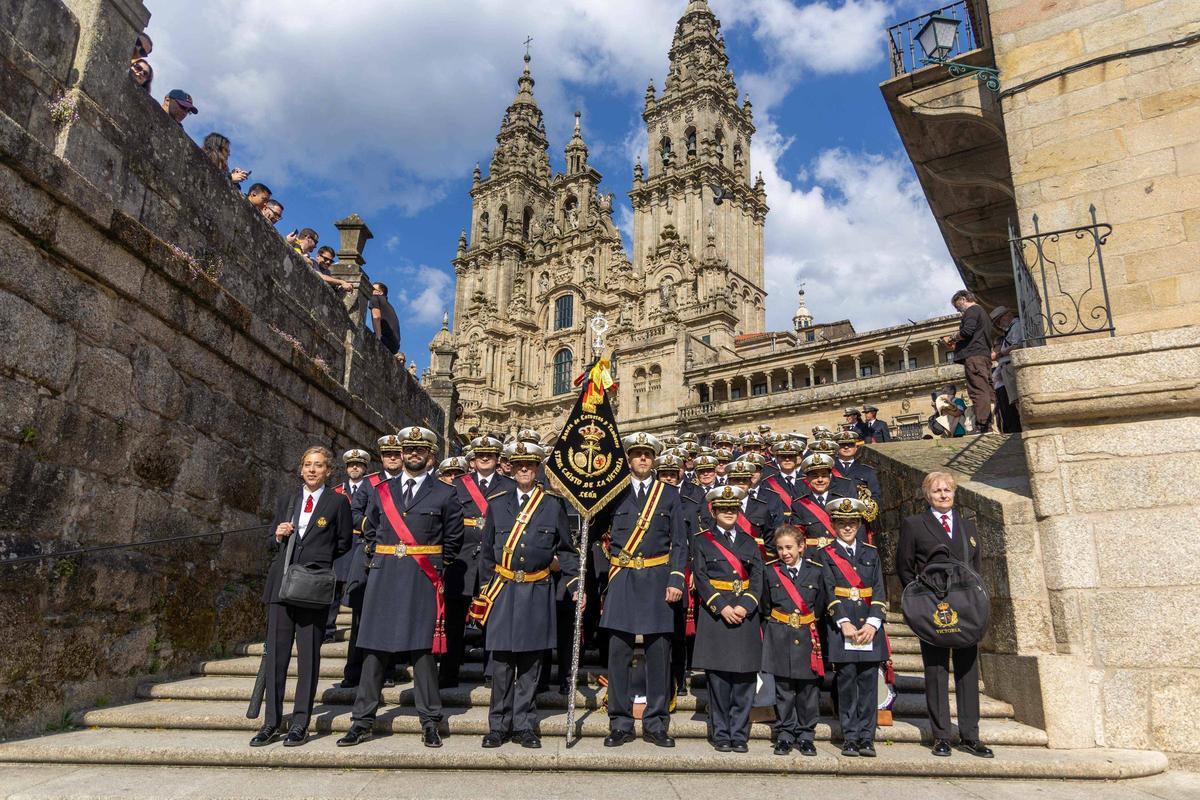 D. Víctor Suárez Gondar: "La Semana Santa de Santiago ya late en los muros de la ciudad"