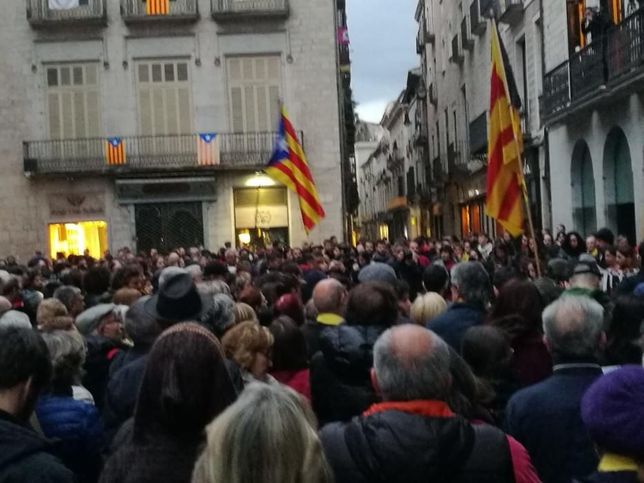 Concentració suport CDR a Girona