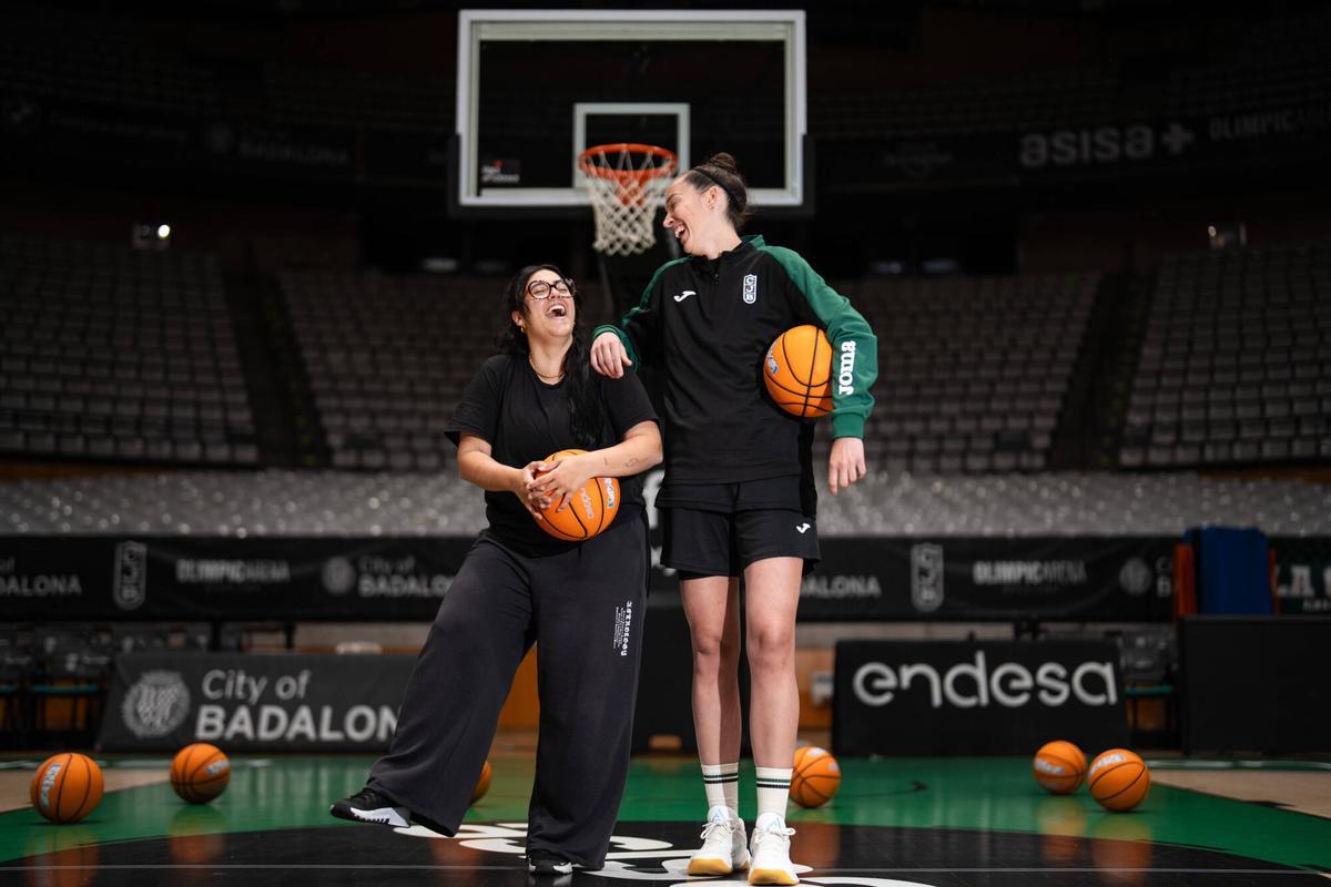 Badalona 31/03/2026 Deportes. Ritmo de campeona. Retratos a Rebeca Cotano, capitana La Penya Joventut Badalona en la entrevista de Laia Bonals. FOTO de ZOWY VOETEN