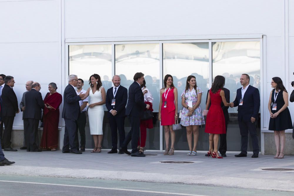 La reina Letizia inaugura el Centro Mundial para la Alimentación Sostenible en València