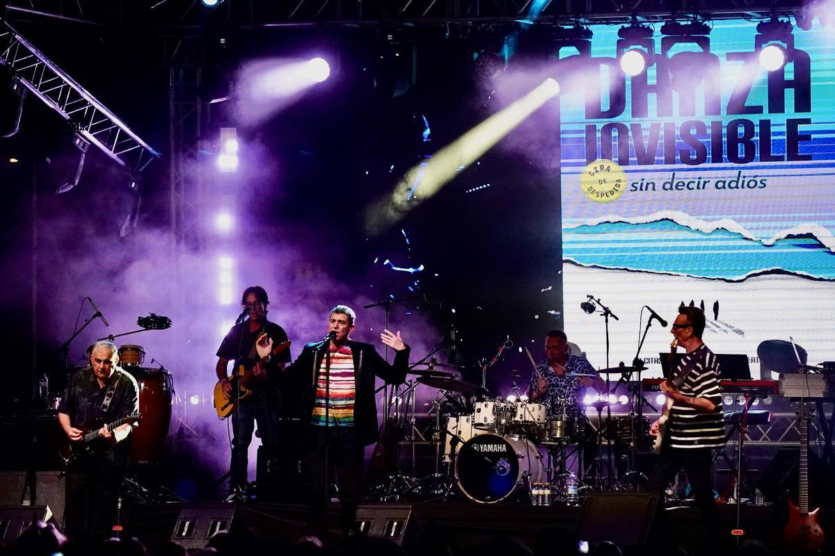 MLG 08-06-2024.-Último concierto de despedida d ela banda malagueña, Danza Invisible en Torremolinos