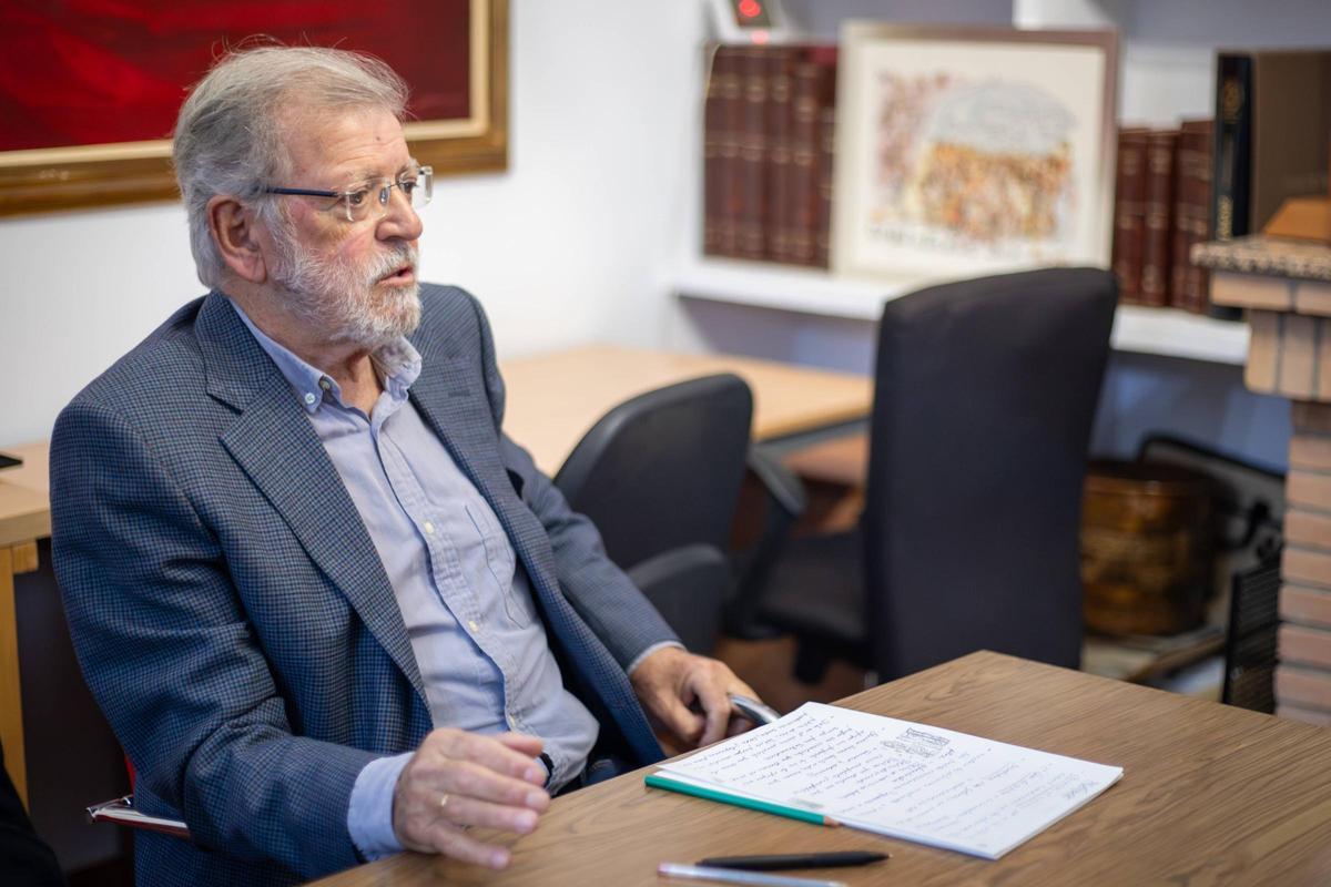 FOTOGALERÍA | Entrevista en exclusiva con Rodríguez Ibarra tras la debacle electoral del PSOE en Extremadura