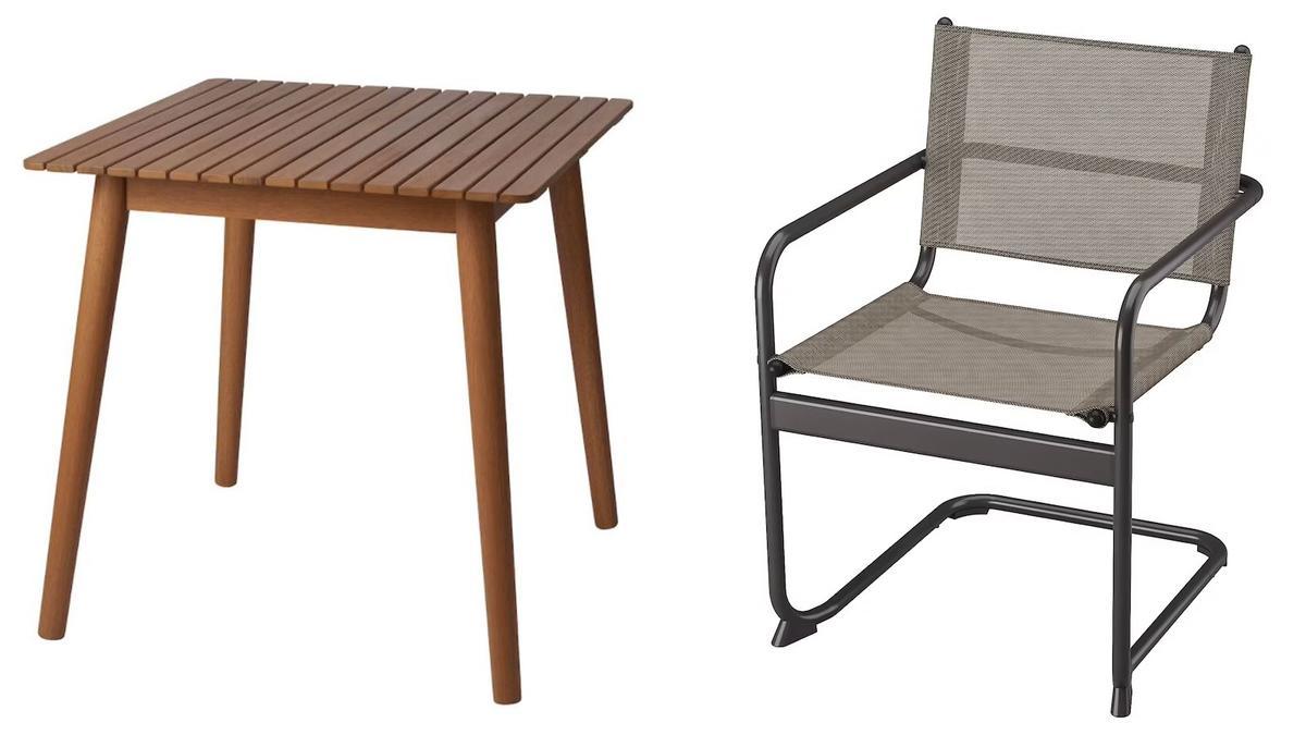 Ofertas Ikea | Esta mesa y silla de exterior están con descuento y son ideales para exterior