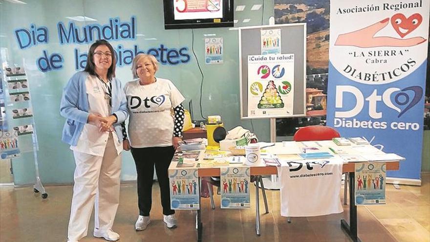 Mesas informativas y de prevención para el día mundial de la diabetes