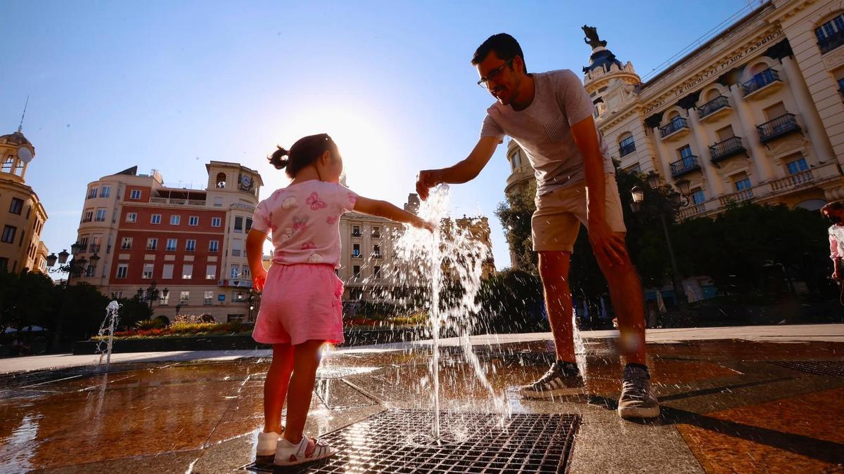 Las fuentes, un oasis para los cordobeses