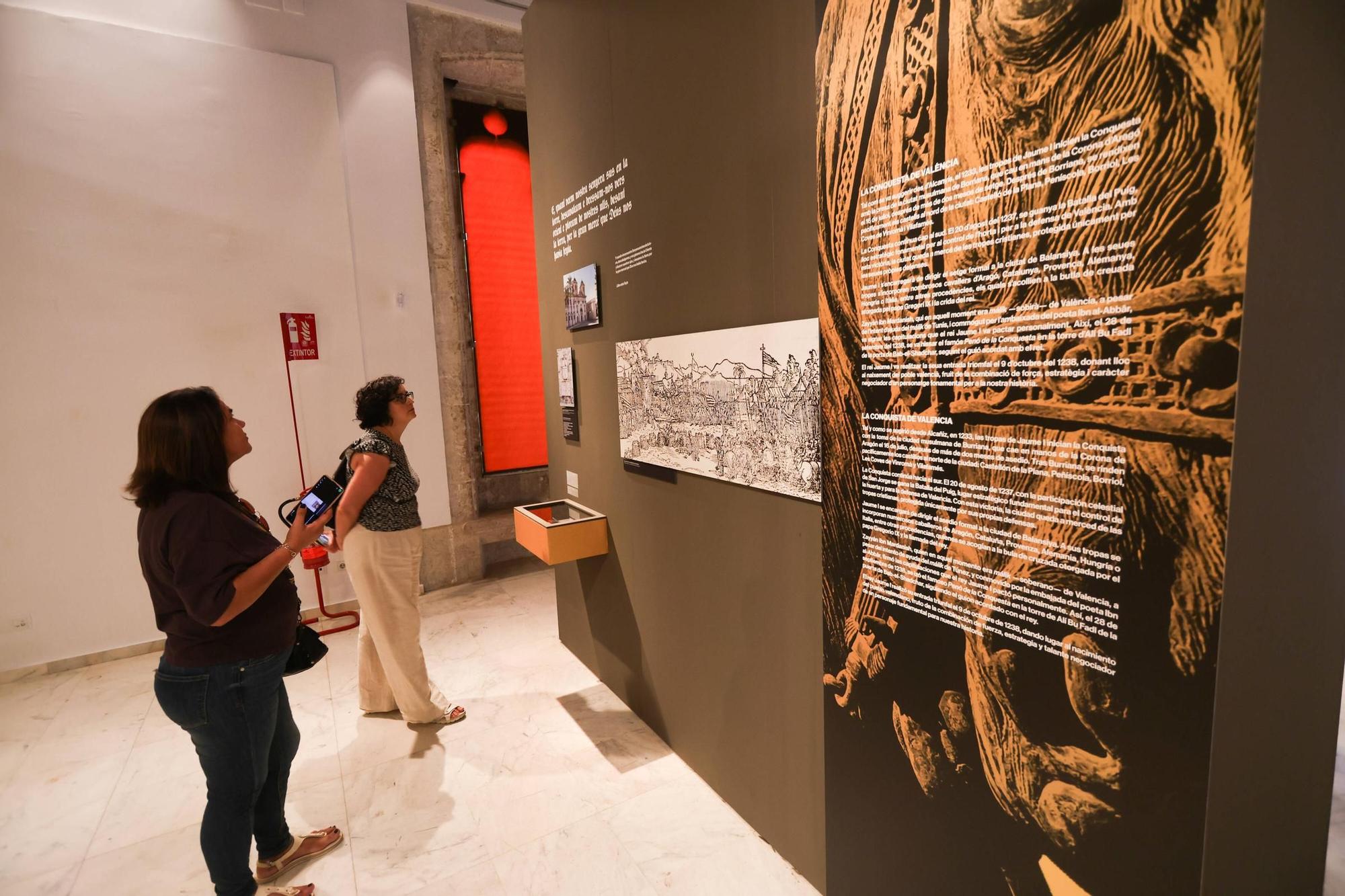 Una exposición dedicada a Jaume I  inaugura el 9 d'Octubre en València