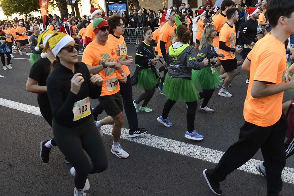 La San Silvestre 2025 en Murcia, en fotografías