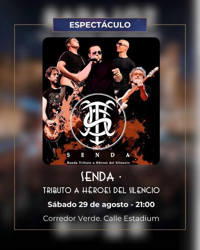 El cartel del concierto.