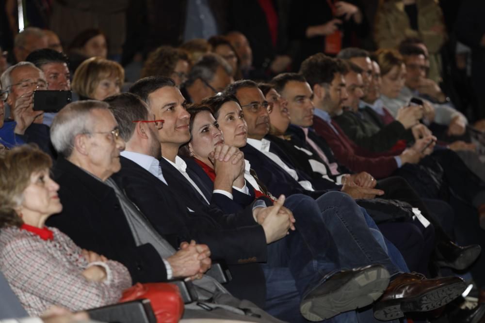 Mitín de Pedro Sánchez en Gijón