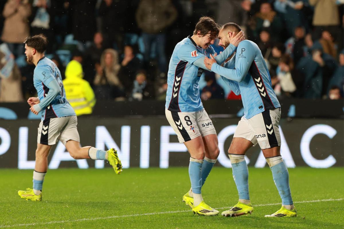 El Celta - Osasuna de la jornada 23 de LaLiga, en imágenes