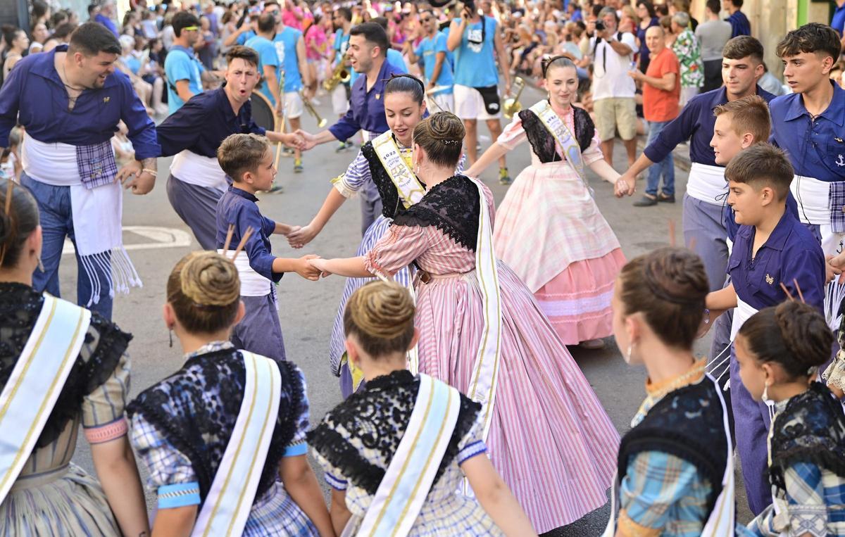 Un momento de las fiestas de Sant Pere del Grau de Castelló, en imagen de archivo.