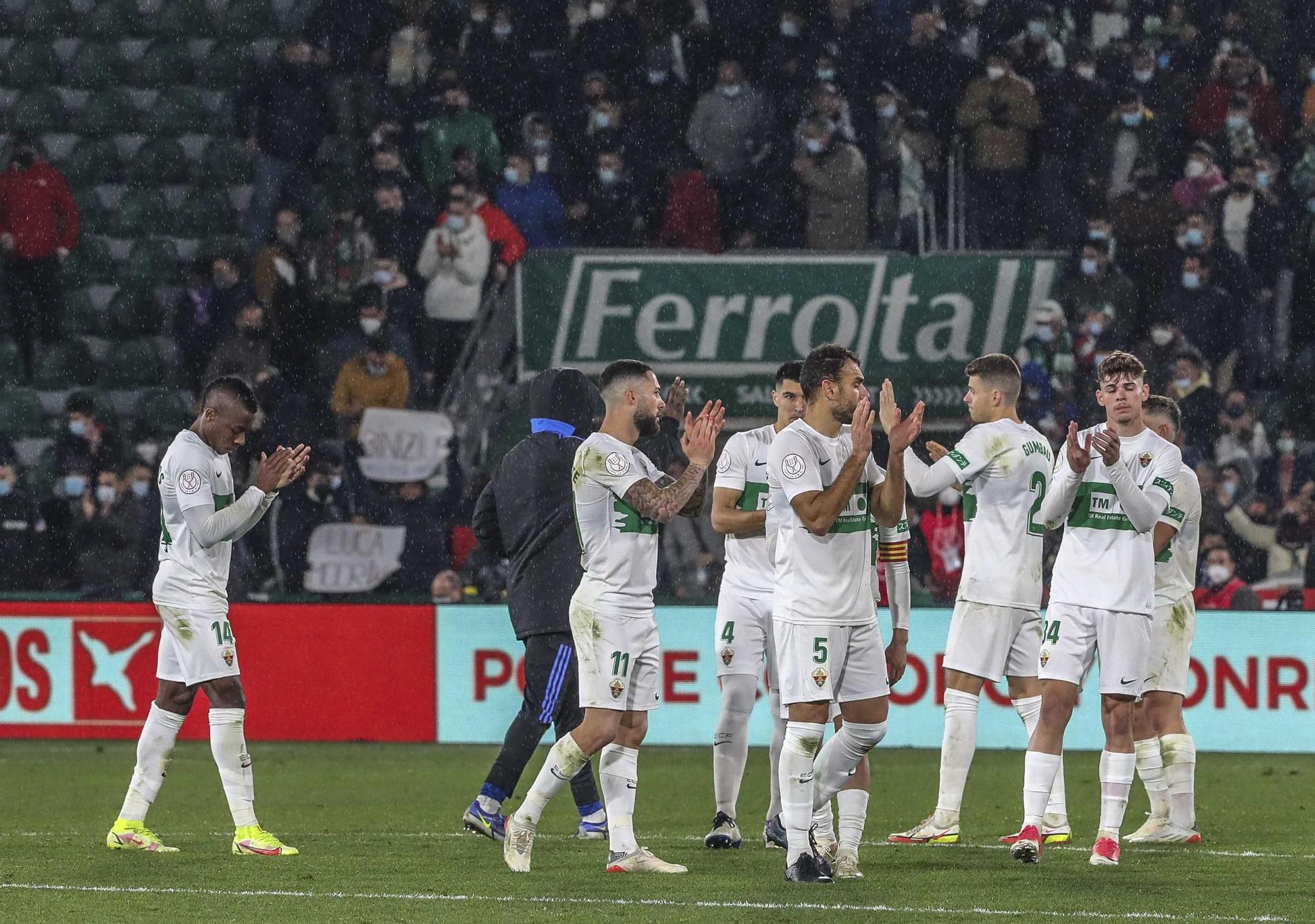 Elche cf-Real Madrid partido de la Copa del Rey en imagenes