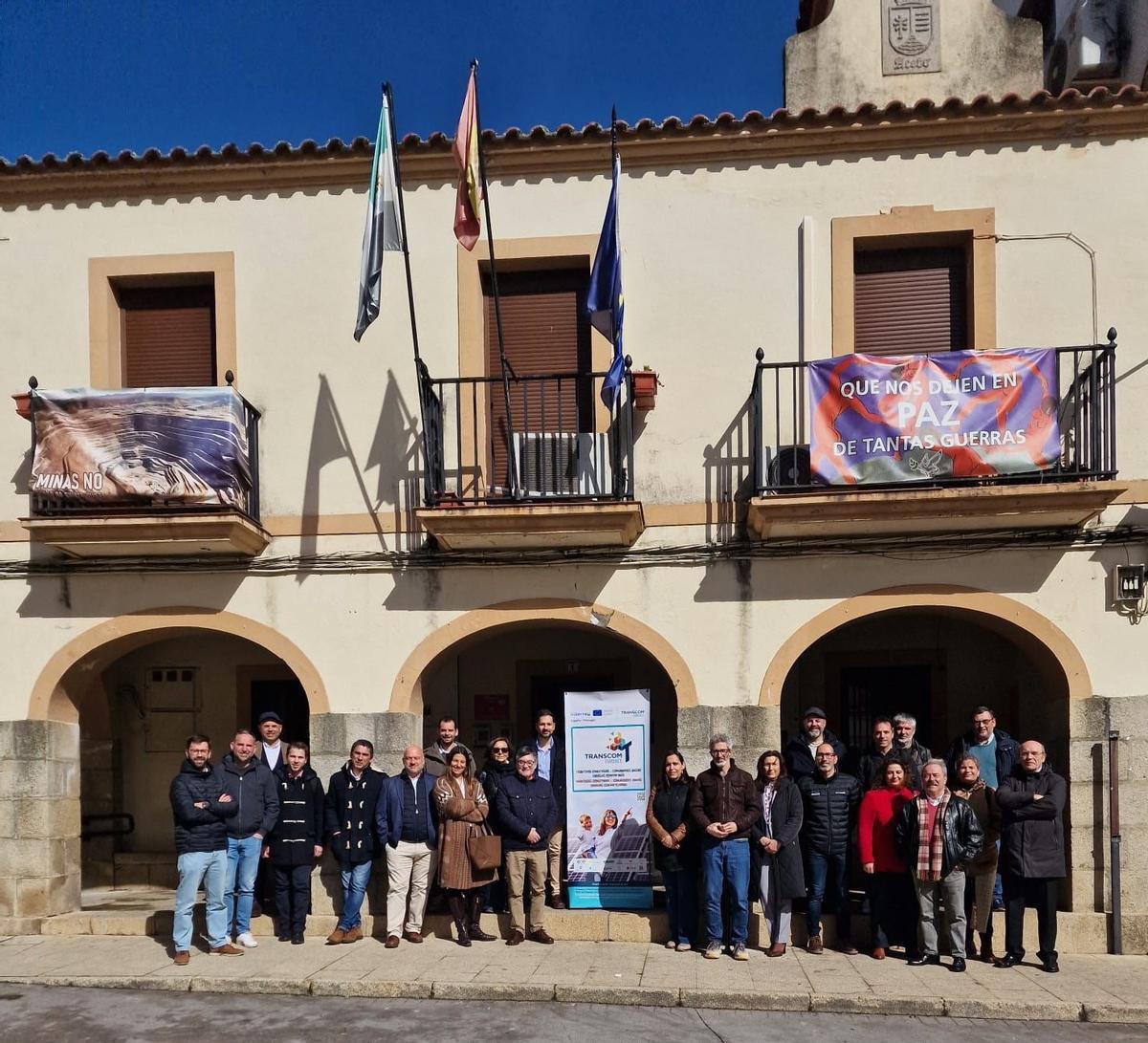 Reunión del proyecto TRASCOM en Acebo.