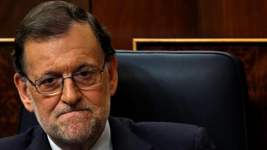 Mariano Rajoy en el Congreso de los Diputados.