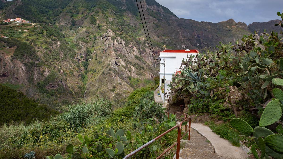 Caserío de Taborno, en Anaga.