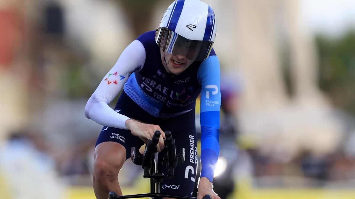 Derek Gee, en su etapa en el Israel - Premier Tech