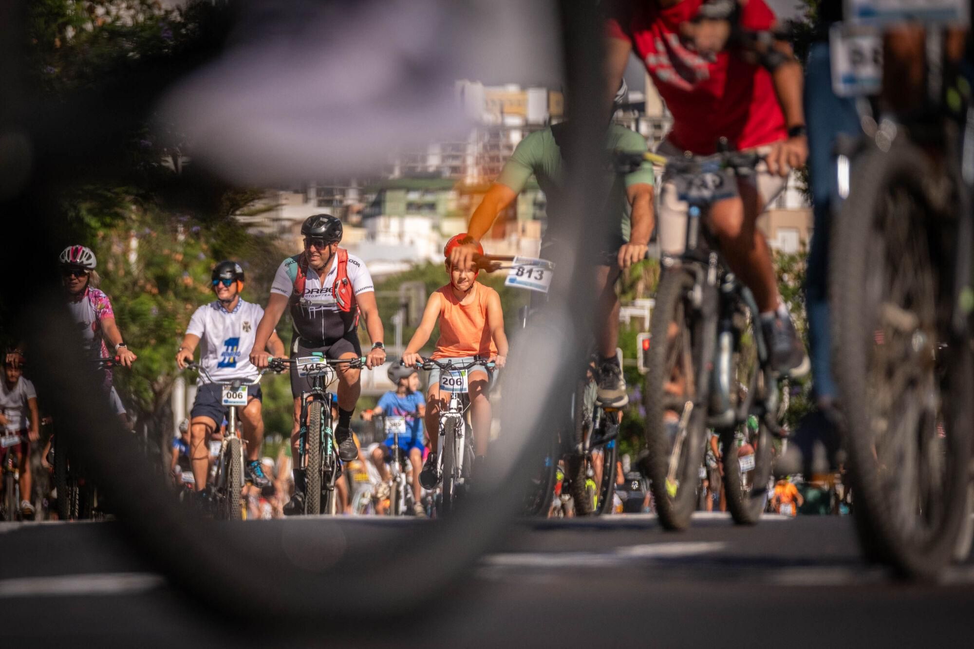 Fiesta de la bicicleta en Santa Cruz de Tenerife