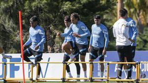Uruguay prepara su partido ante Brasil