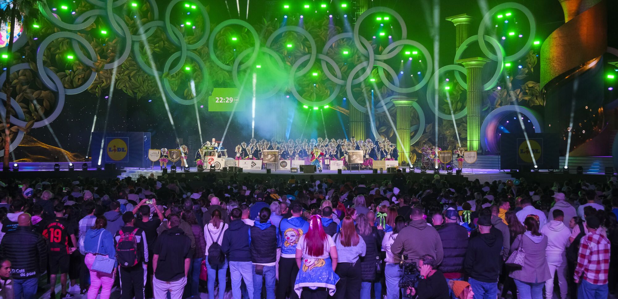 Primera fase del Concurso de Murgas del Carnaval de Las Palmas de Gran Canaria