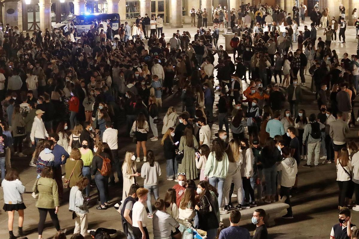 Imagen de la Plaza Mayor de Salamanca.