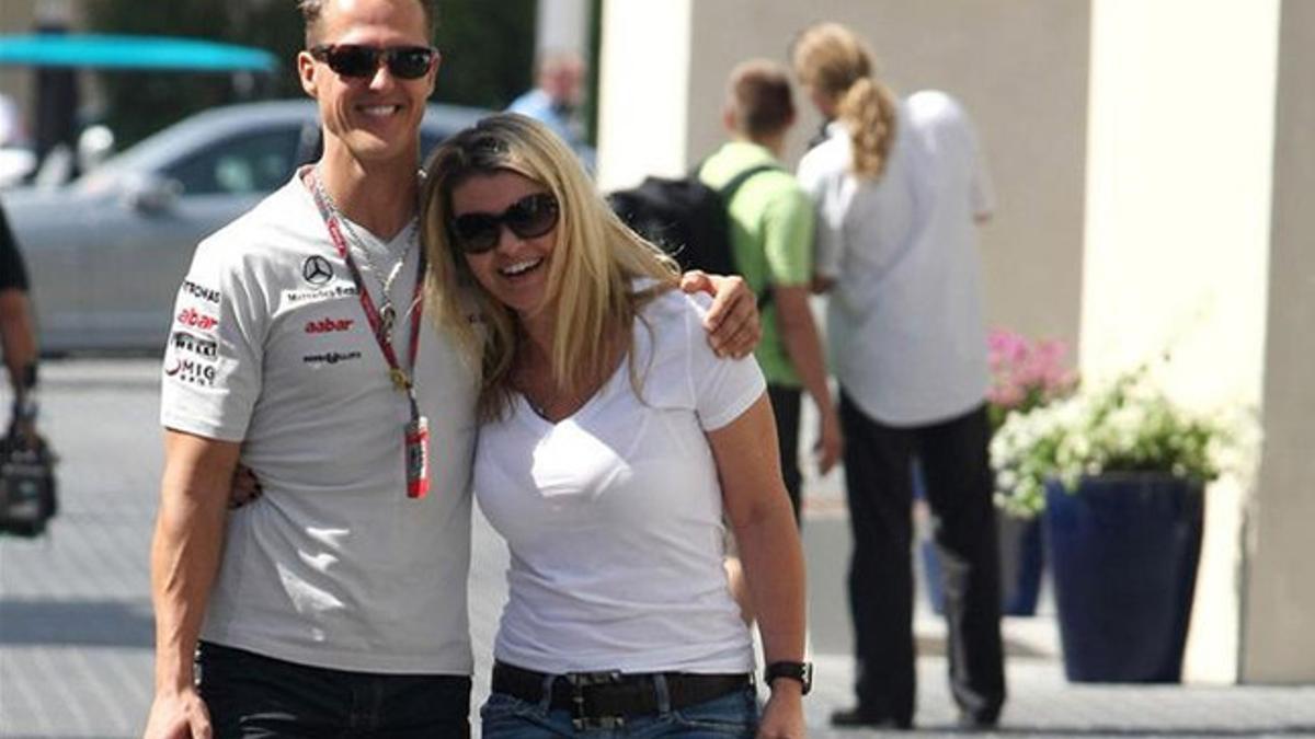 Michael y Corinna Schumacher