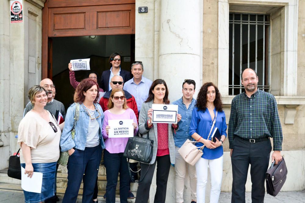 Huelga de jueces y fiscales en Baleares