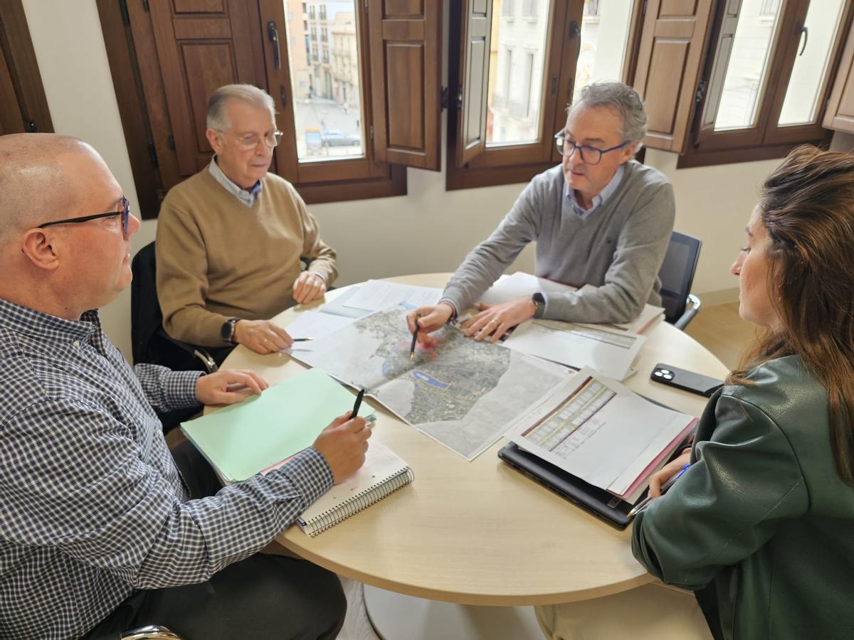 Reunión entre Iberdrola y los servicios técnicos municipales