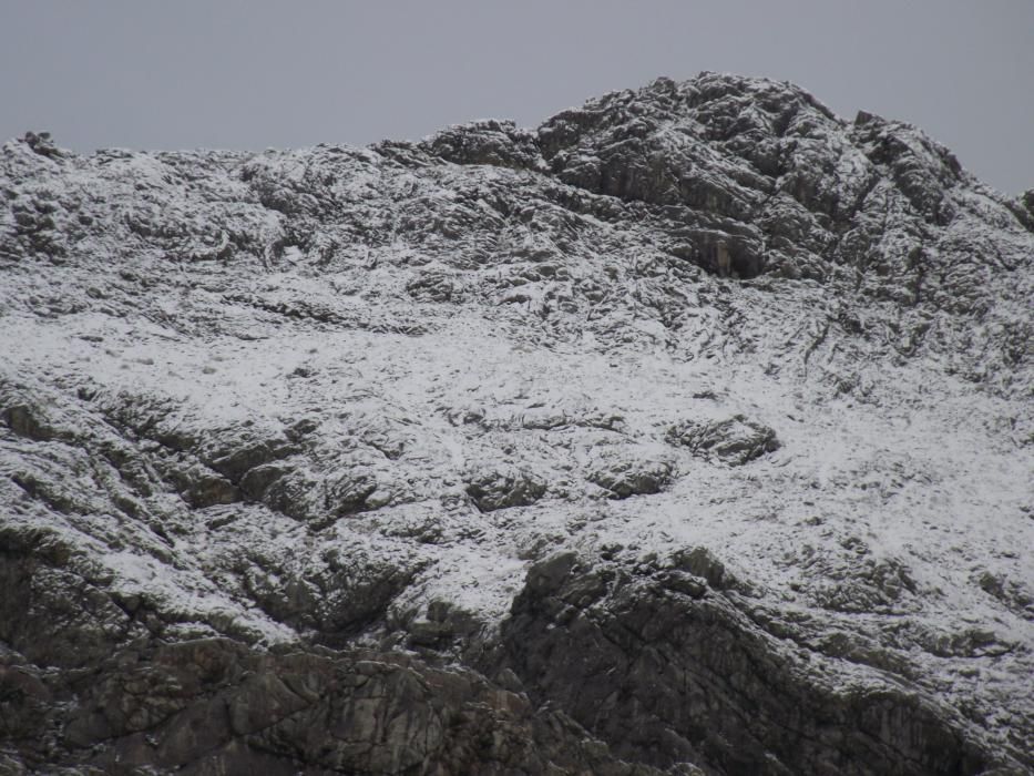 Nieve en la Serra de Tramuntana