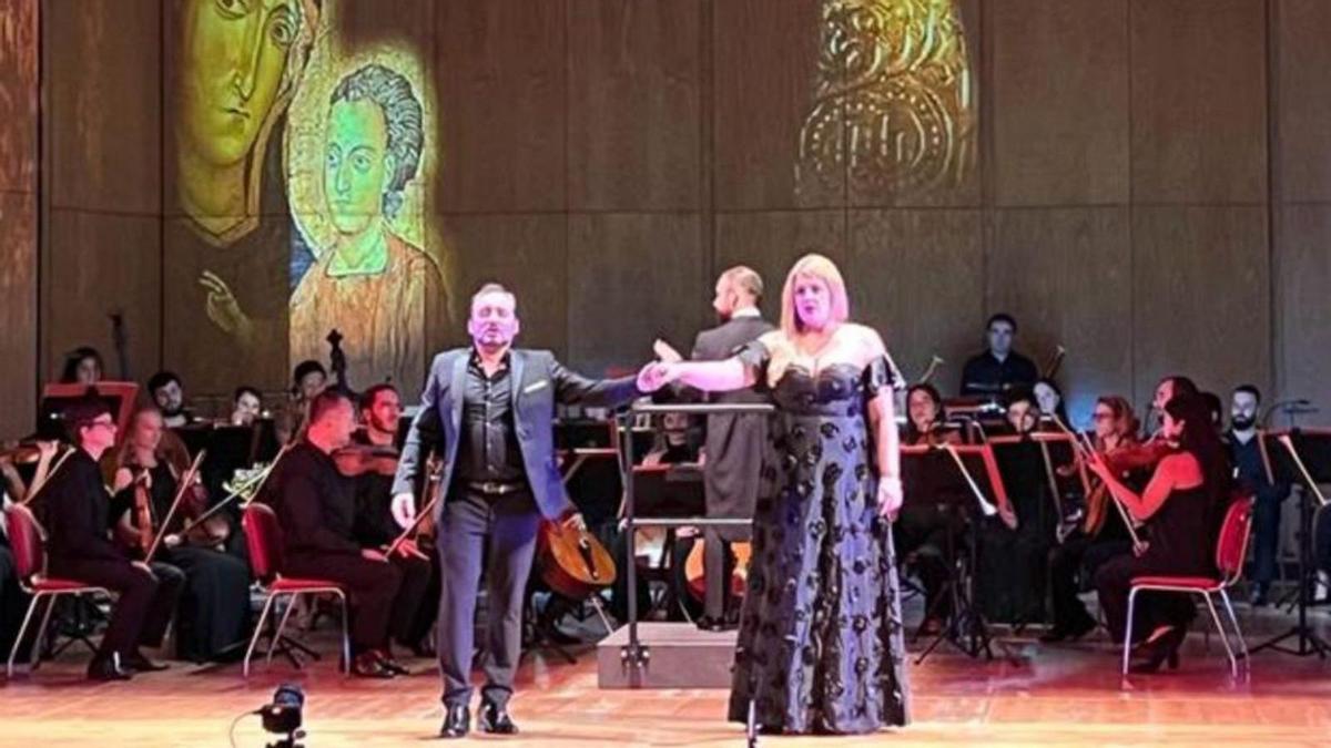 Alejandro Roy e Iwona Sobotka.