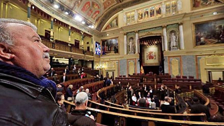 Un zamorano, primero en visitar el Congreso de los Diputados