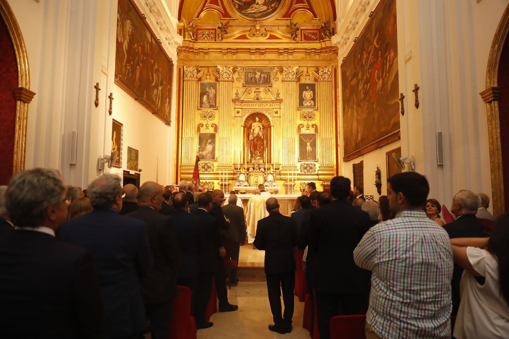 La Agrupación celebra la festividad de la Reina de los Cielos en San Julián