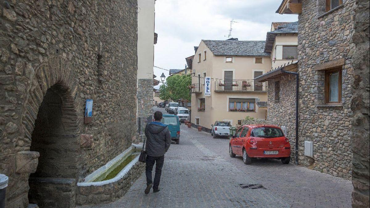 Els carrer d&#039;Alp, a la Cerdanya