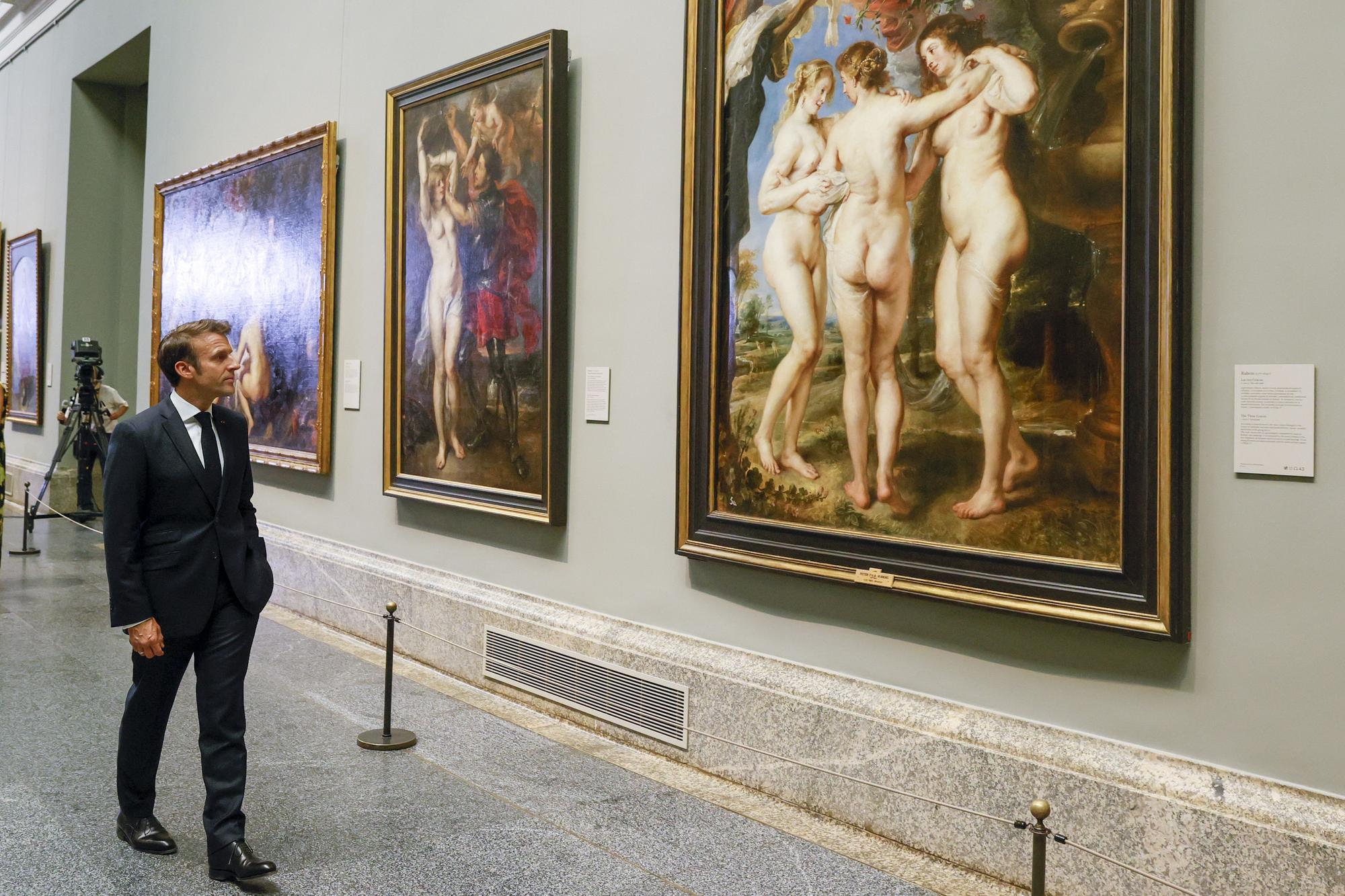 Los jefes de Estado y de Gobierno de la OTAN visitan el Museo del Prado