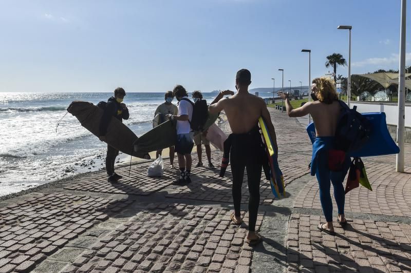 La ola del Faro de Maspalomas