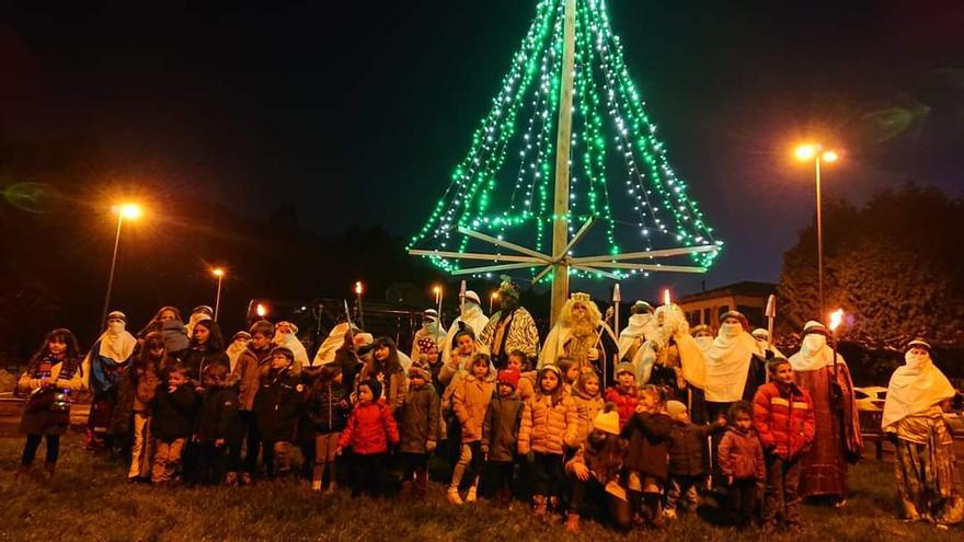 La recepción de los Reyes Magos del año pasado.