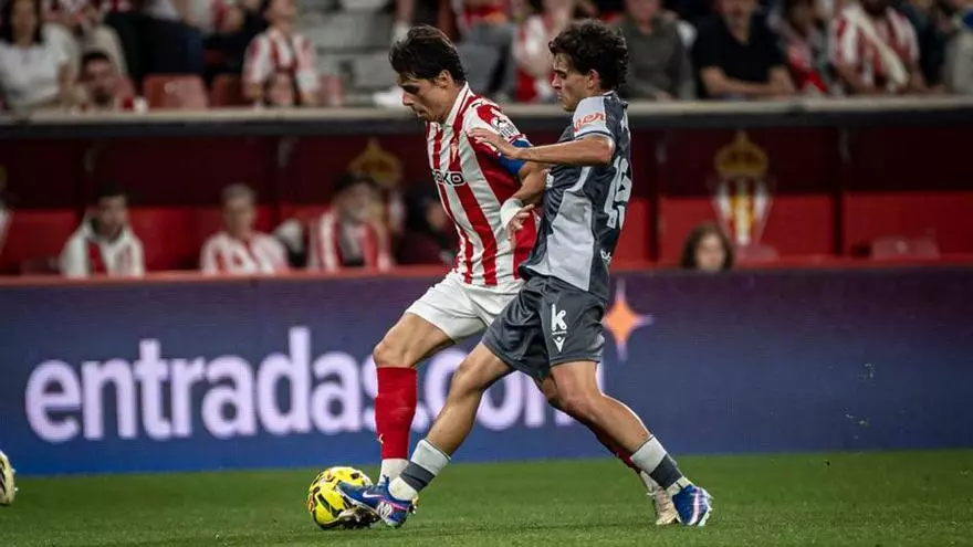 Gaspar Campos deja los tres puntos en el Molinón