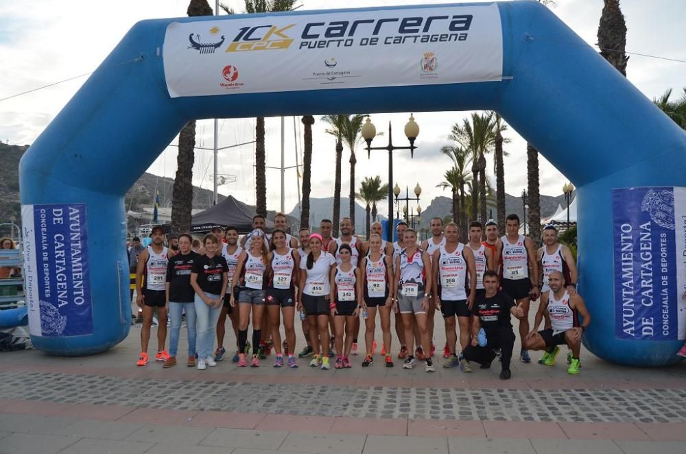 La Carrera Puerto de Cartagena encumbra a Franco y Del Solar