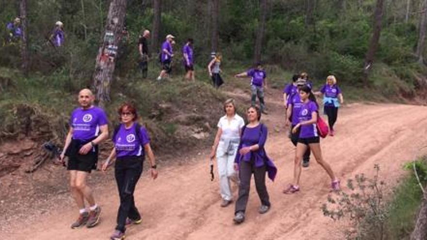 Unes 600 persones participen a la 21a Caminada de Primavera de Sant Joan