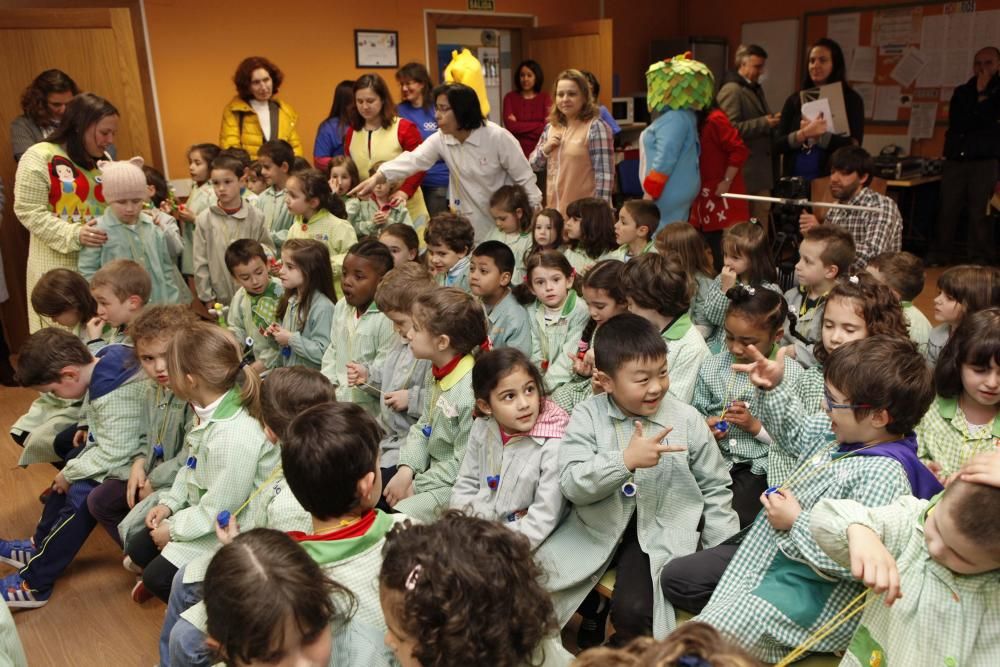 Celebraciones en los colegios de Gijón