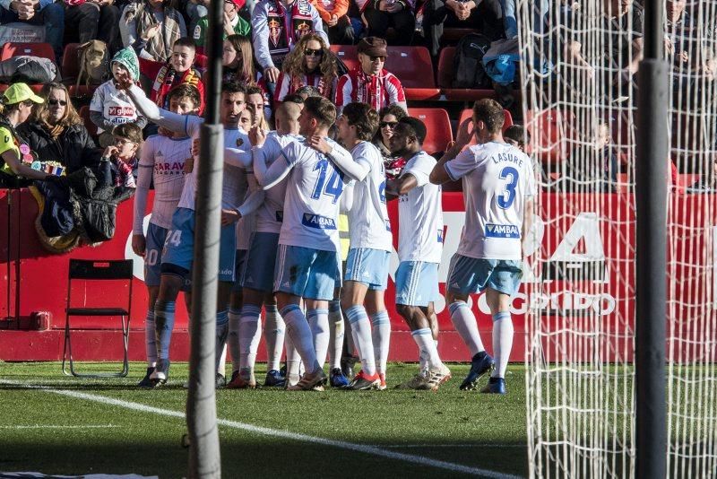 El Real Zaragoza sube como la espuma