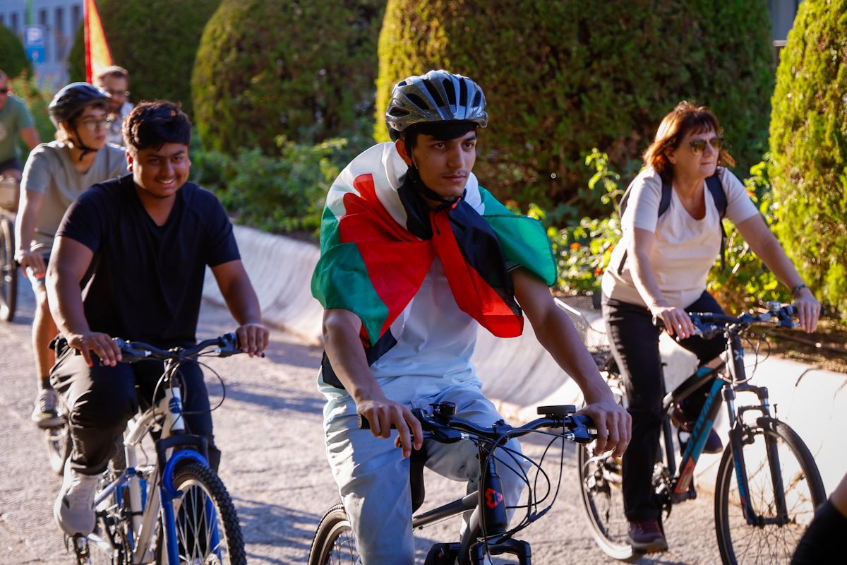 Solidaridad de la plataforma Carril Bici con Gaza