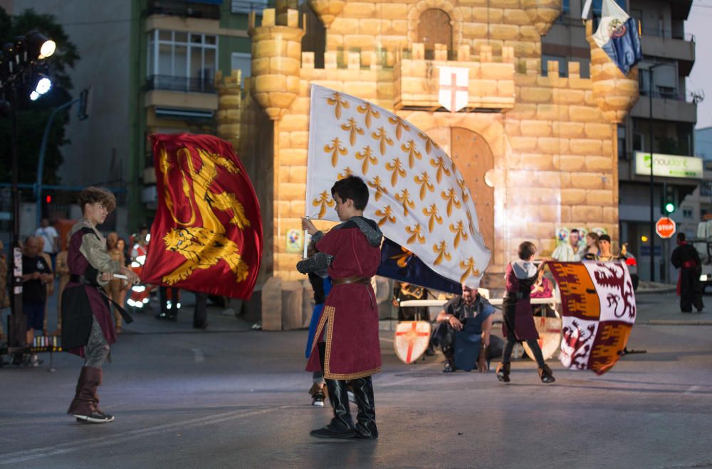 Embajada infantil en las fiestas de Moros y Cristianos de Altozano