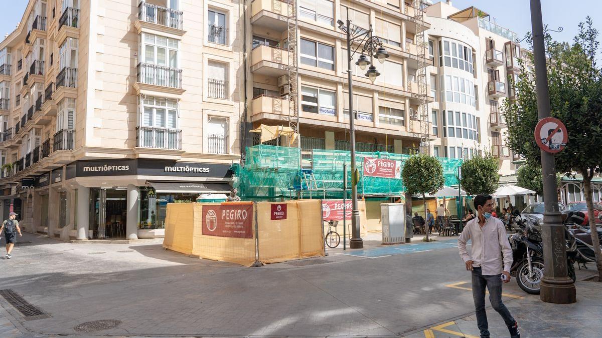 El edificio, ubicado en la calle Campos, número 3 del casco antiguo de Cartagena.